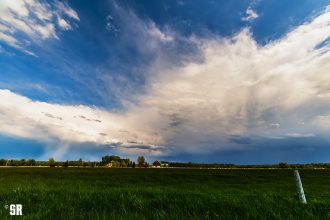 Bruce County Ontario Rural Storm Photo Wall Art Print