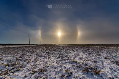 Port Elgin Winter Sun Halo