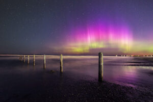 Northern Lights over Sauble Beach Ontario