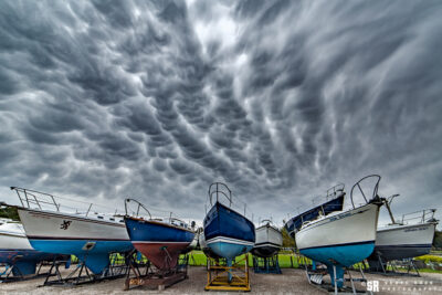 Mammatus Starboard - mammatus clouds clouds over port elgin harbour